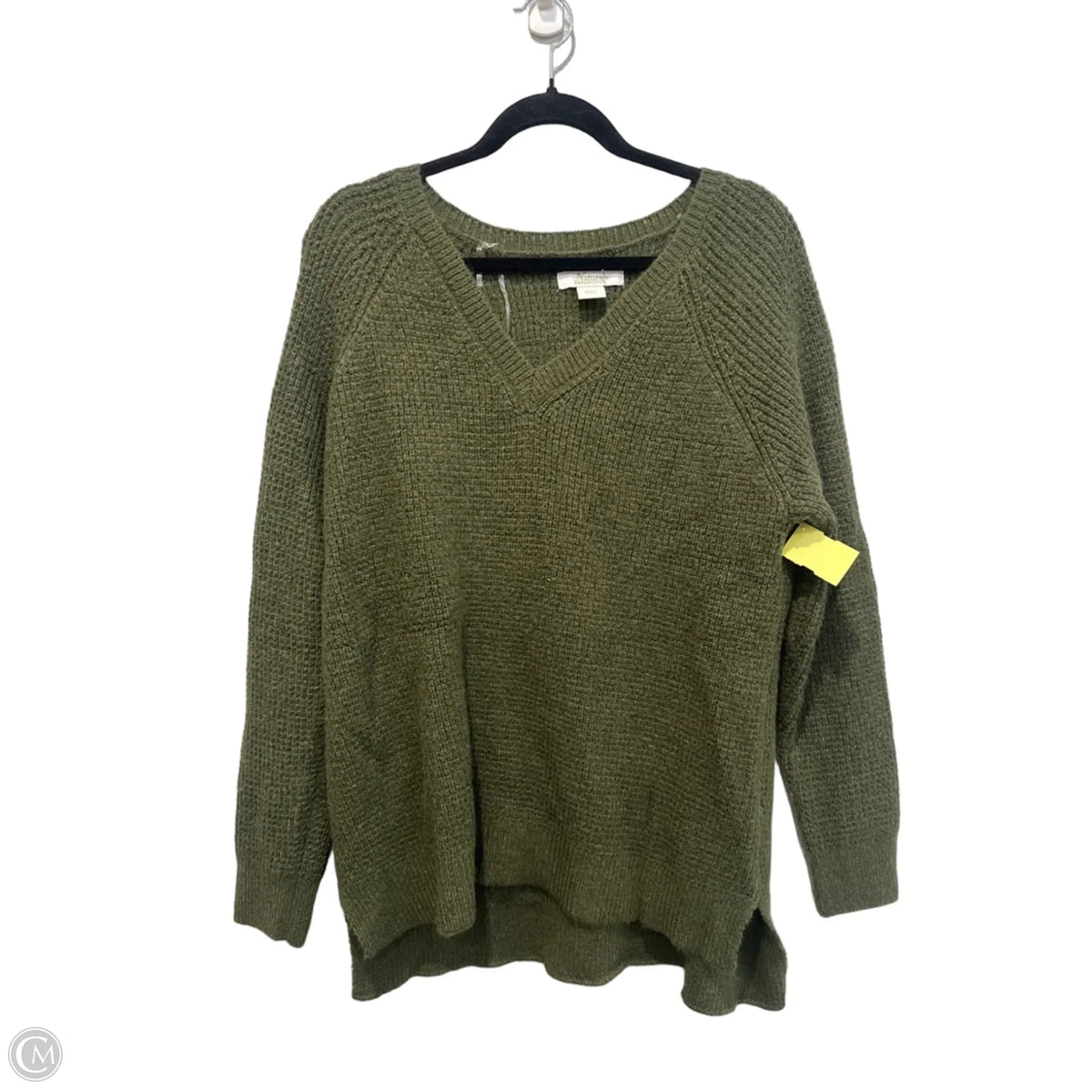 Sweater By Natural Reflections In Green, Size: L