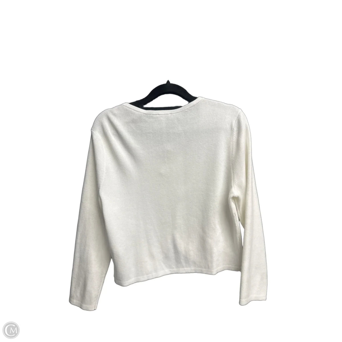 Cardigan By Talbots In White, Size: M