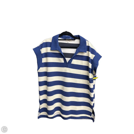 Top Sleeveless By Entro In Striped Pattern, Size: L