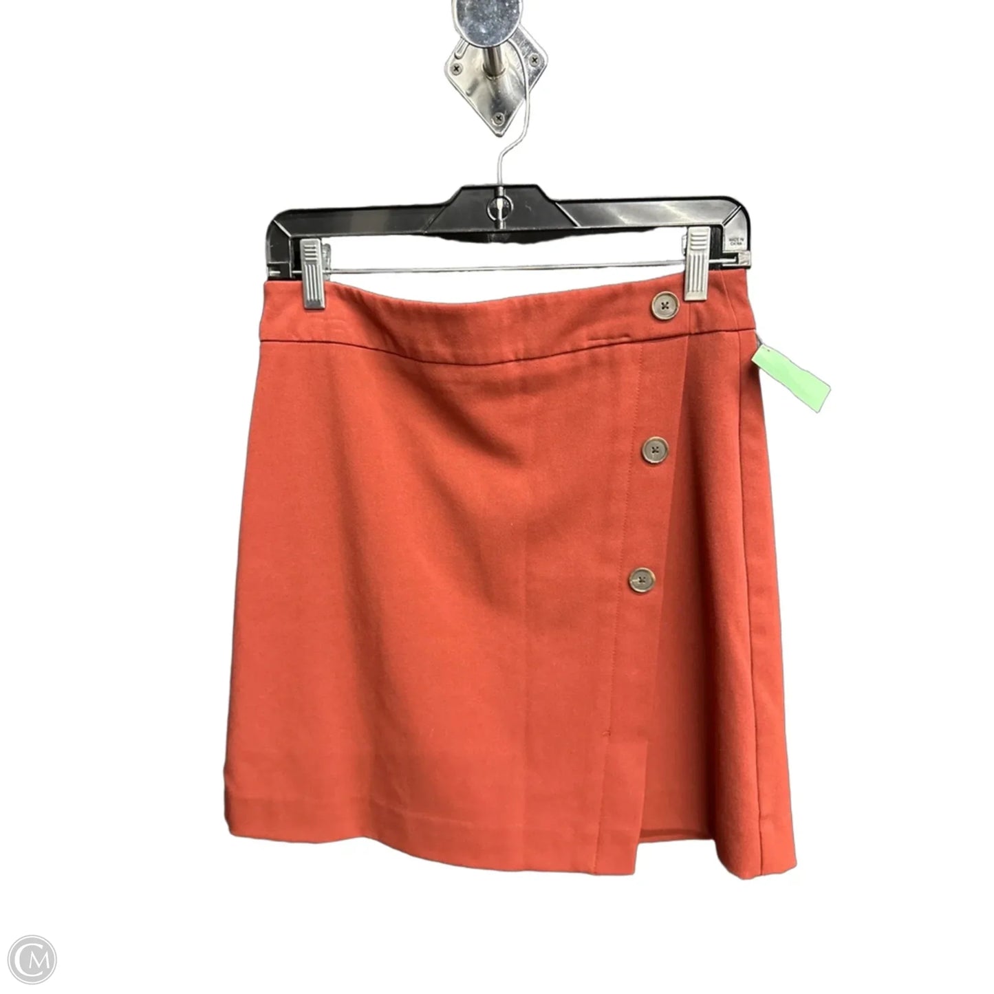 Skirt Mini & Short By Loft In Orange, Size: 2