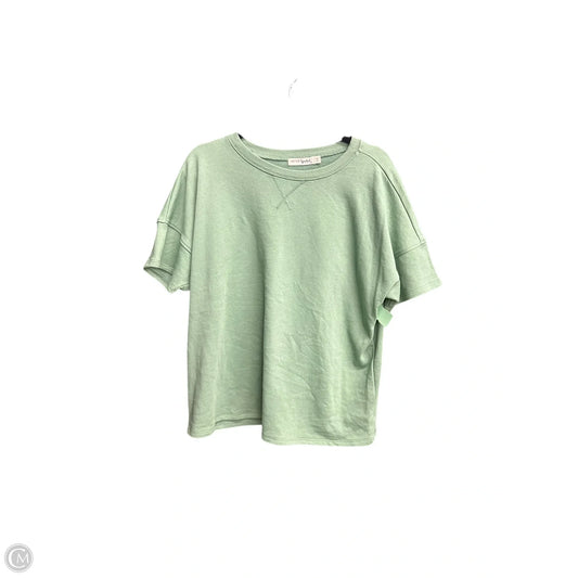 Top Short Sleeve By Clothes Mentor In Green, Size: Xl