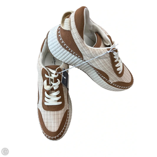 Shoes Sneakers By Universal Thread In Brown & Cream, Size: 11
