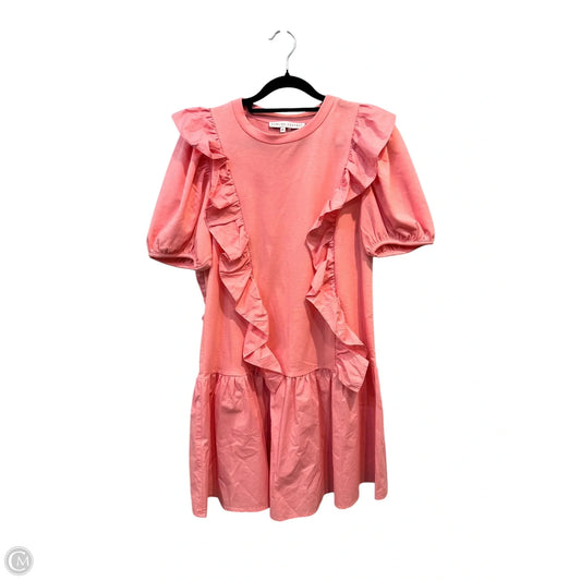 Dress Casual Midi By English Factory In Pink, Size: S