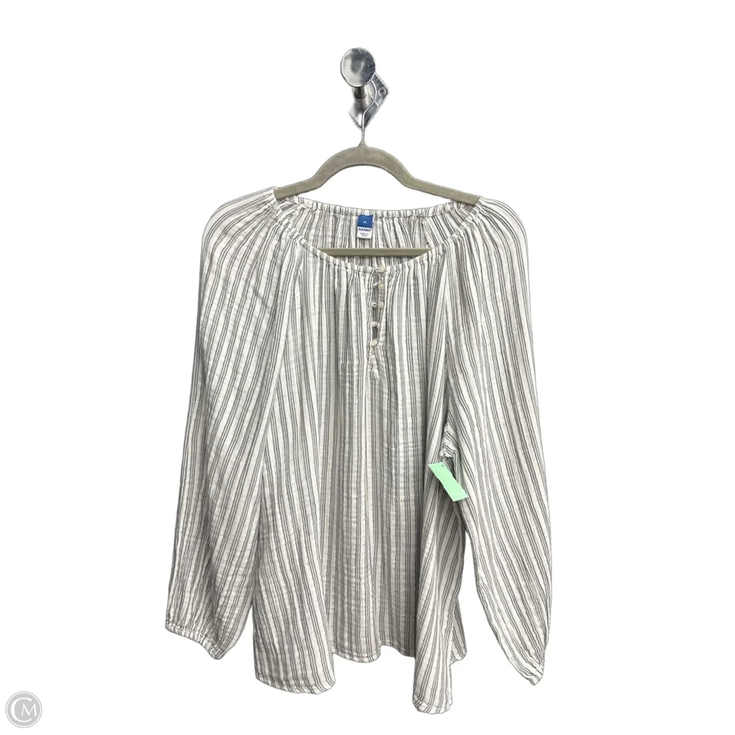 Top Long Sleeve By Old Gringo In Striped Pattern, Size: Xl