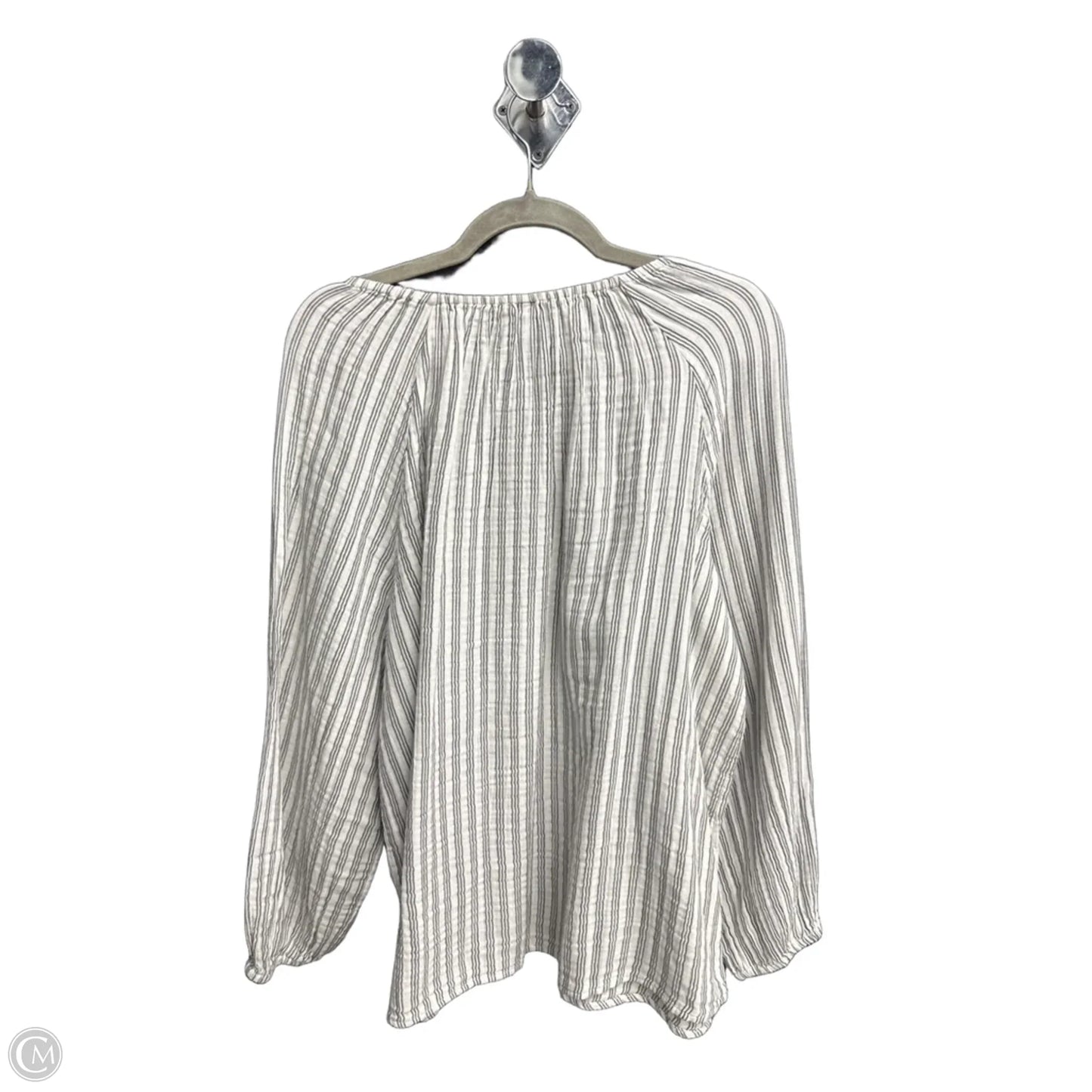 Top Long Sleeve By Old Gringo In Striped Pattern, Size: Xl