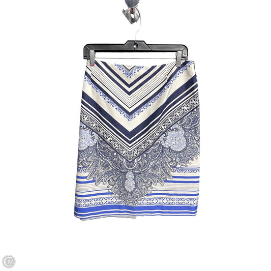 Skirt Midi By Antonio Melani In Blue, Size: M