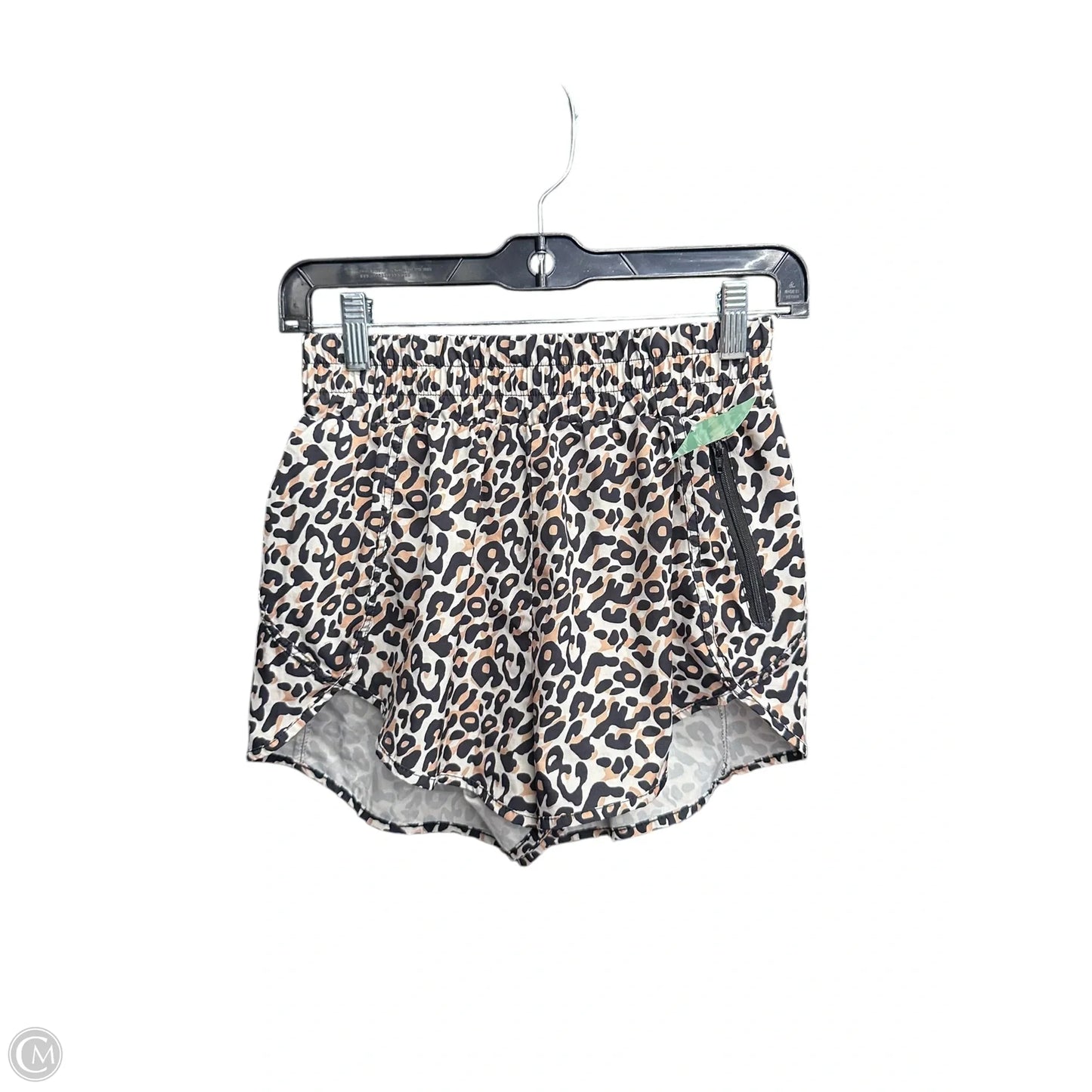 Athletic Shorts By Blooming Jelly In Leopard Print, Size: S
