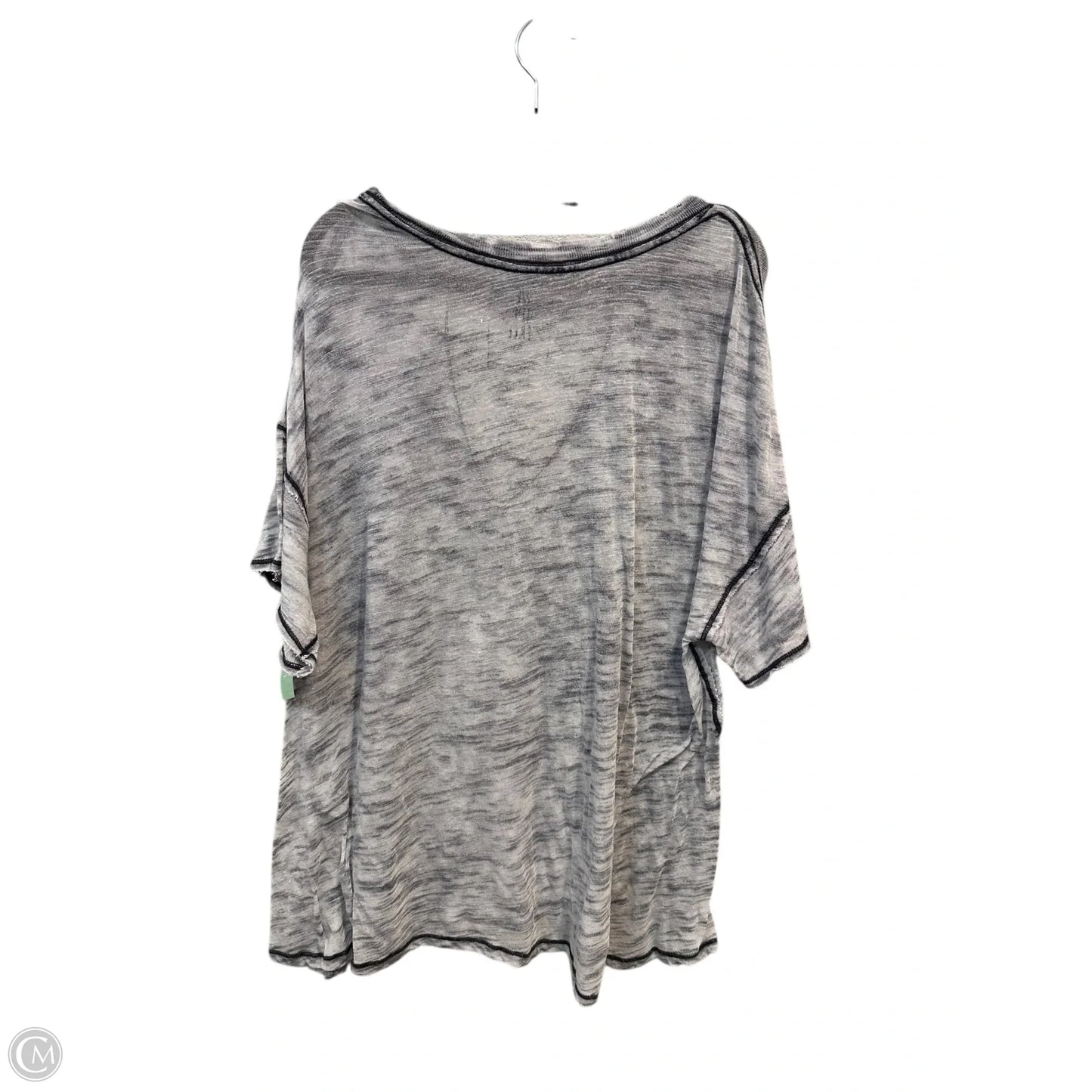 Top Short Sleeve By Free People In Grey, Size: S