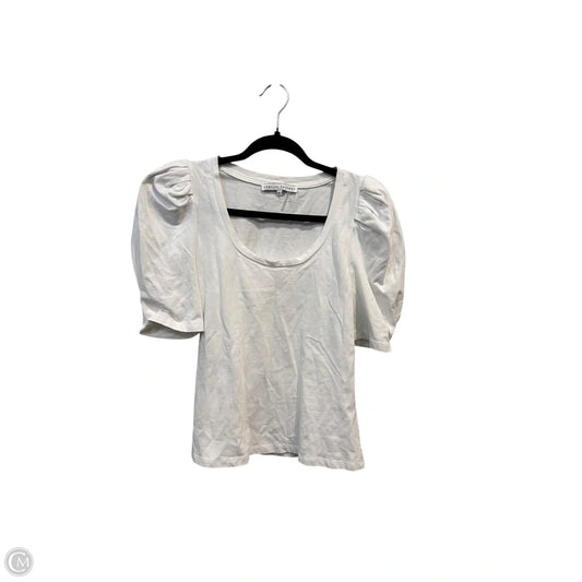 Top Short Sleeve By English Factory In White, Size: S