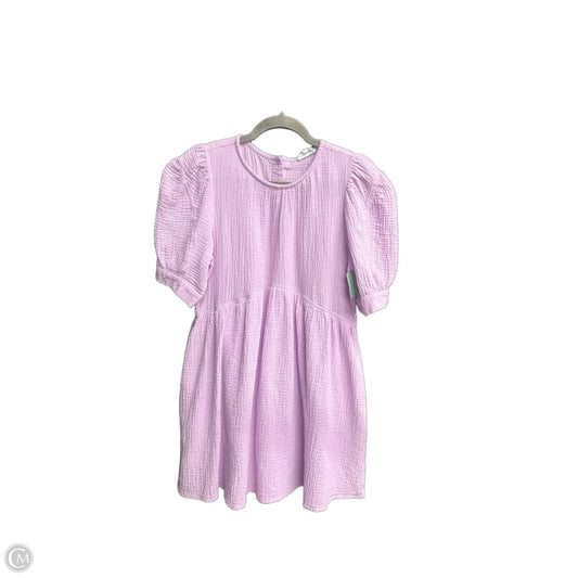 Dress Casual Midi By &merci In Purple, Size: L
