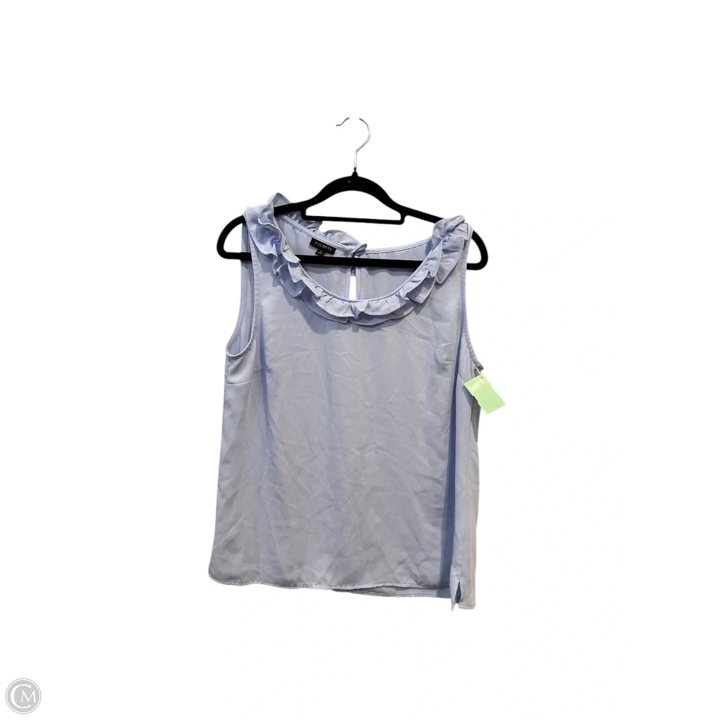 Top Sleeveless By Talbots In Blue, Size: S