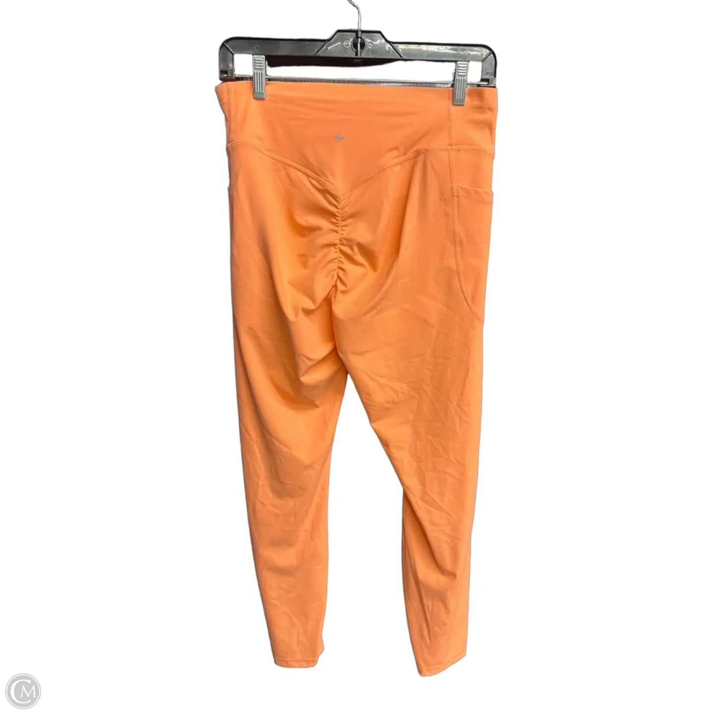 Athletic Leggings By Halara In Orange, Size: L
