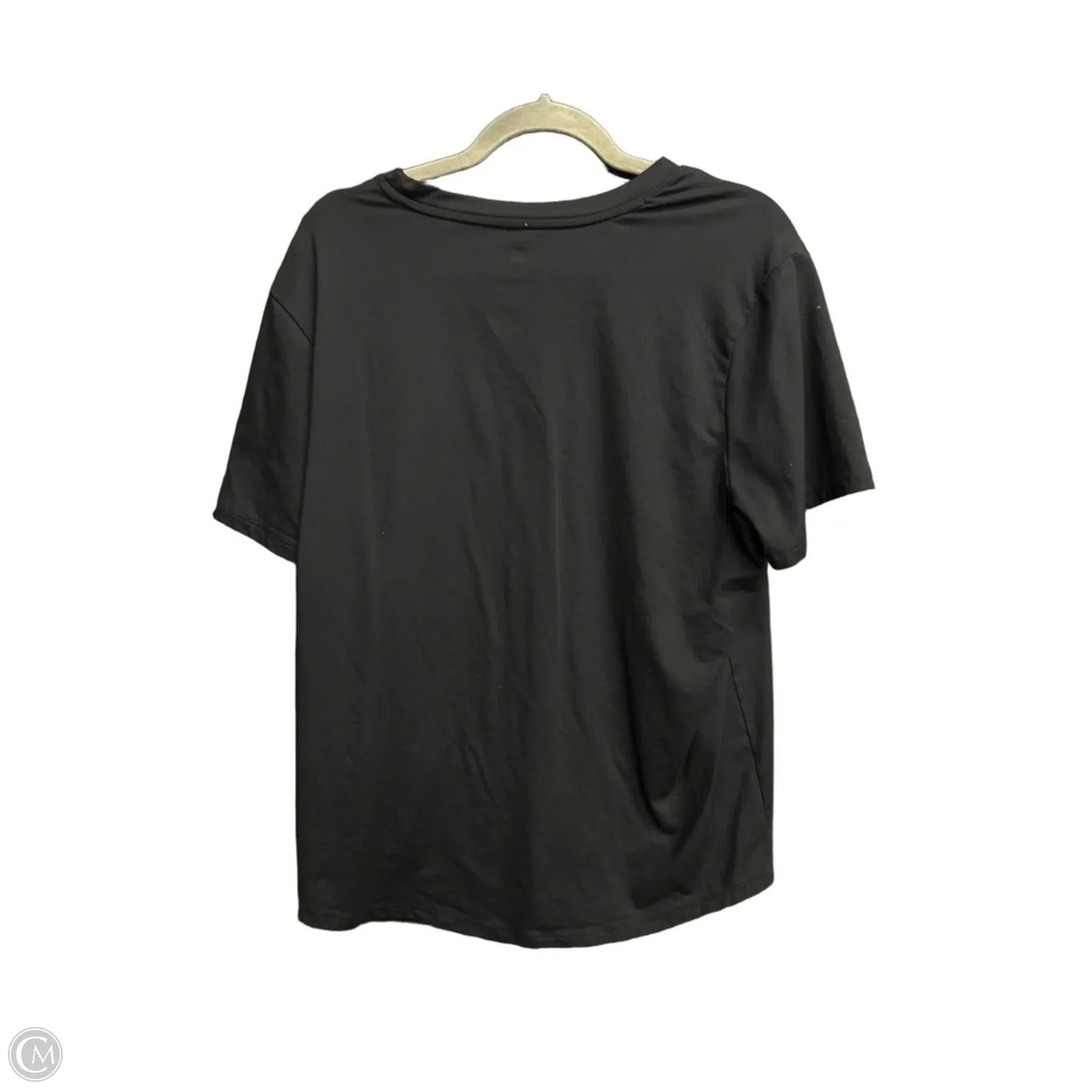 Athletic Top Short Sleeve Crewneck By All In Motion In Black, Size: L