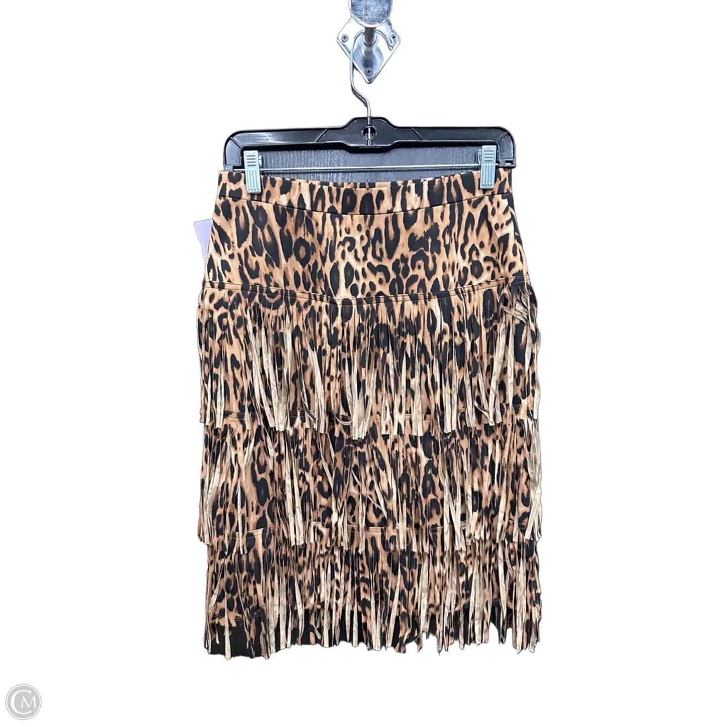 Skirt Maxi By Chicos In Leopard Print, Size: S