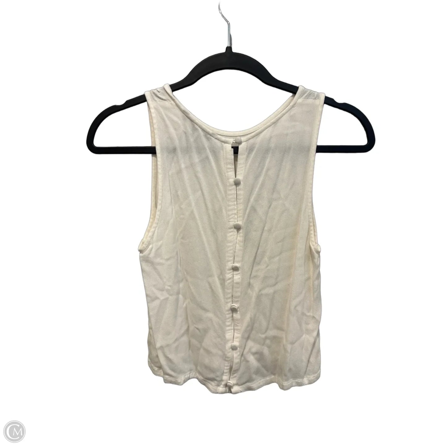 Top Sleeveless By Banana Republic In White, Size: Xs