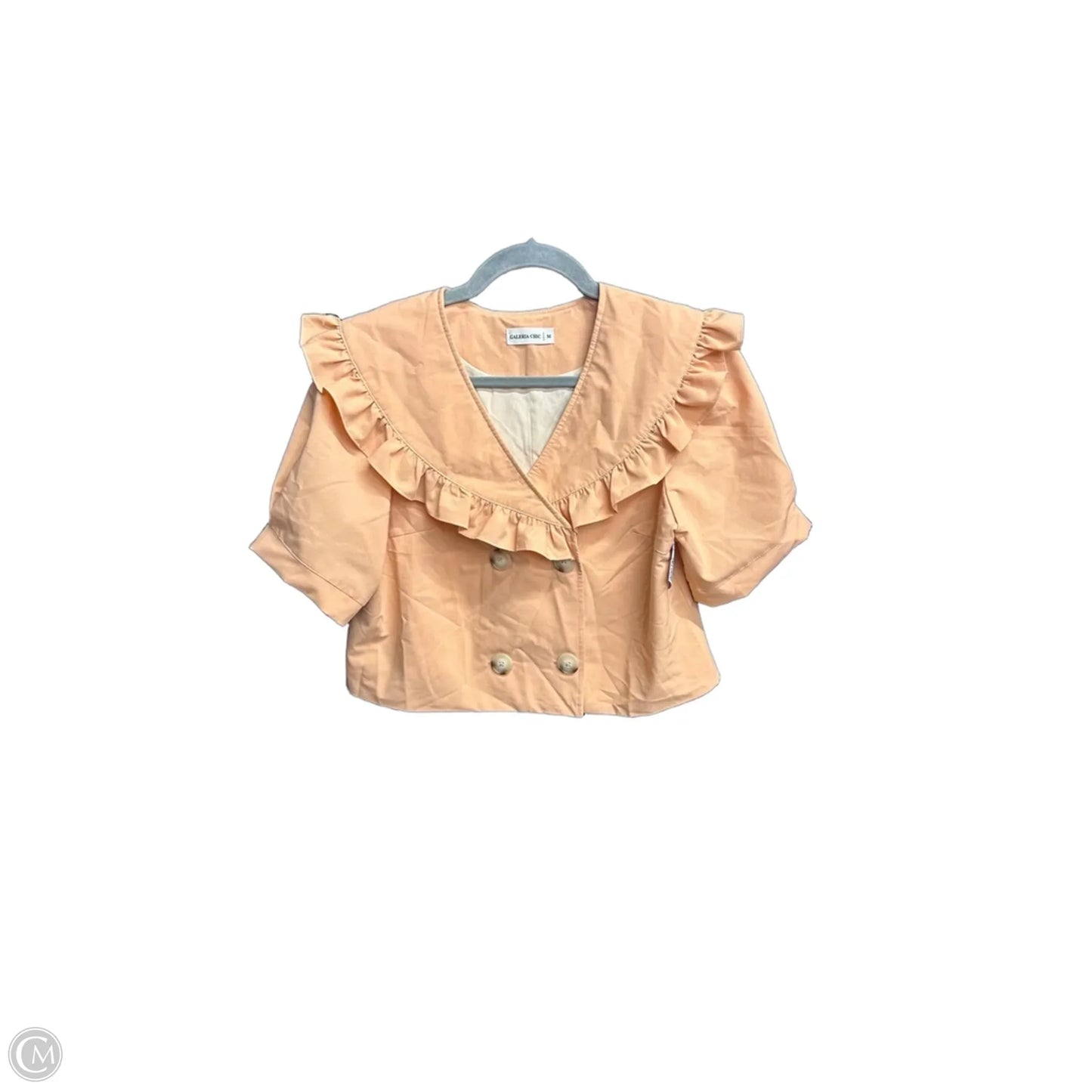 Skirt Set 2pc By Clothes Mentor In Orange, Size: M