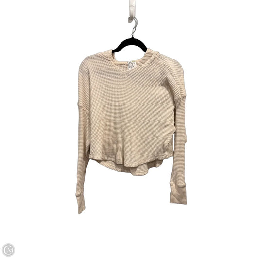 Top Long Sleeve By Offline By Aerie In Cream, Size: Xs