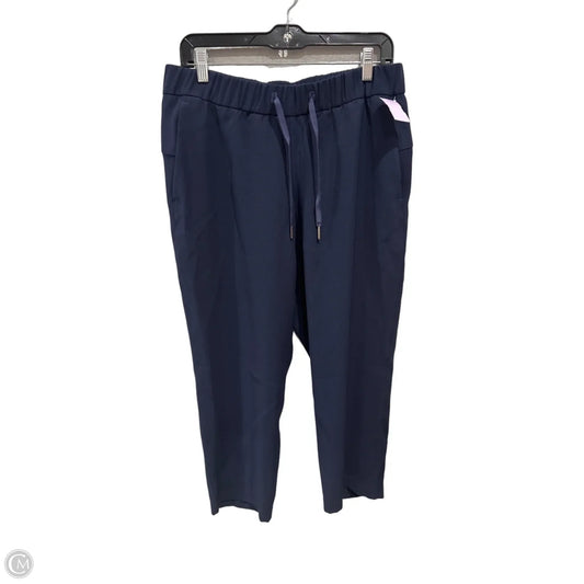 Athletic Pants By Lululemon In Navy, Size: 10