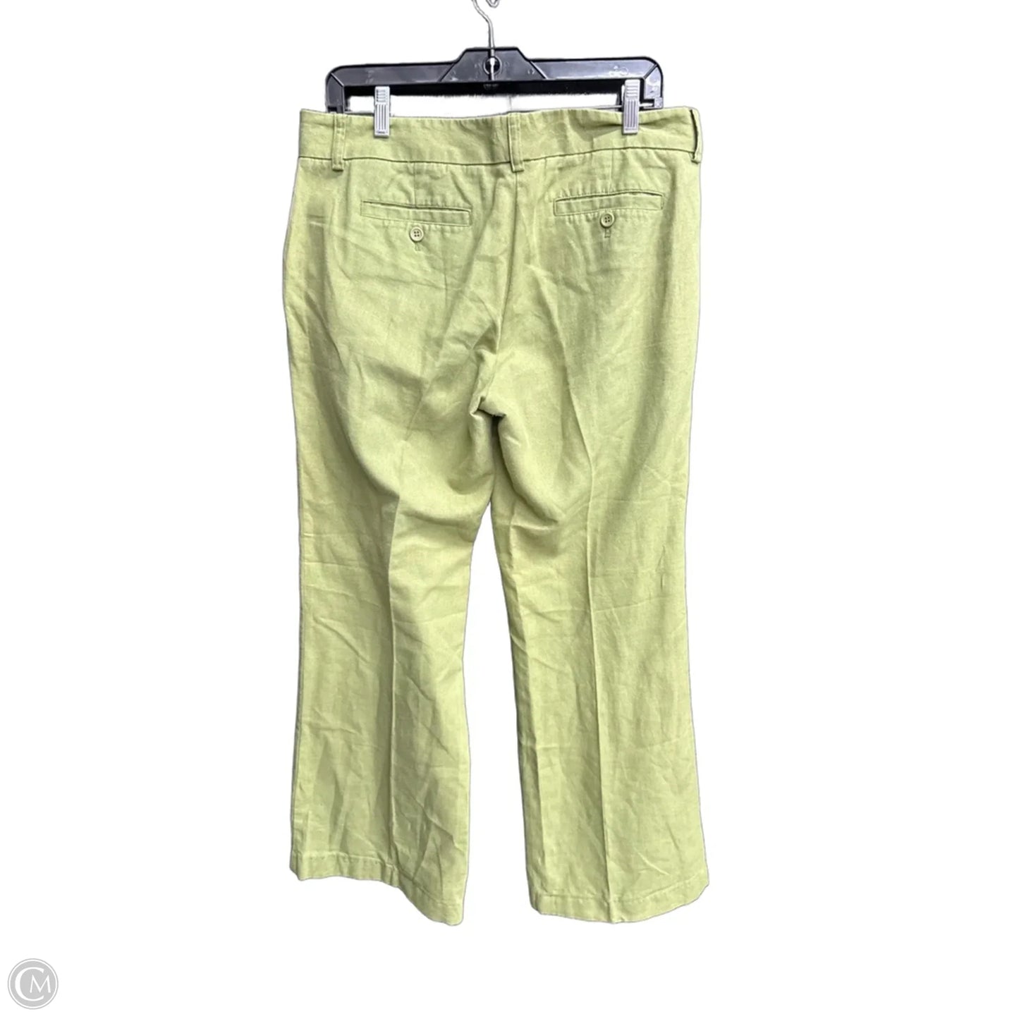 Pants Linen By J. Crew In Green, Size: 10