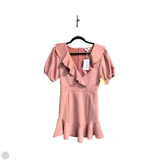 Dress Casual Short By Fate In Pink, Size: S
