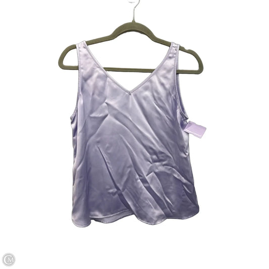 Top Sleeveless By Loft In Purple, Size: Xs