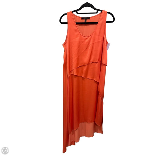 Dress Casual Maxi By Bcbg In Coral, Size: S