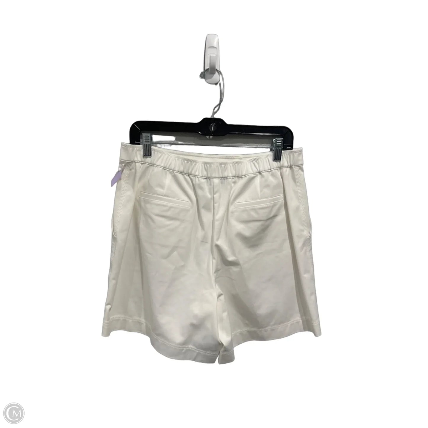 Shorts Designer By Lafayette 148 In White, Size: M