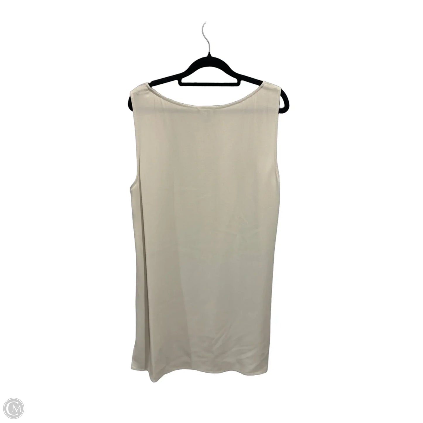 Top Sleeveless By Eileen Fisher In Tan, Size: M