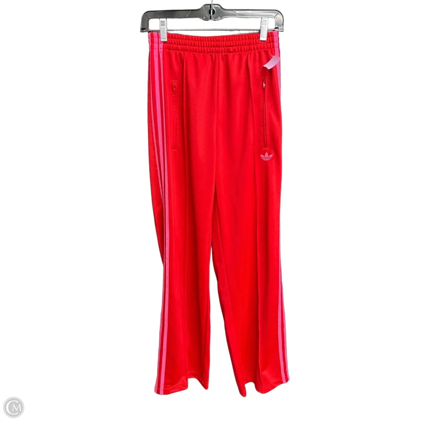 Athletic Pants By Adidas In Red, Size: Xs
