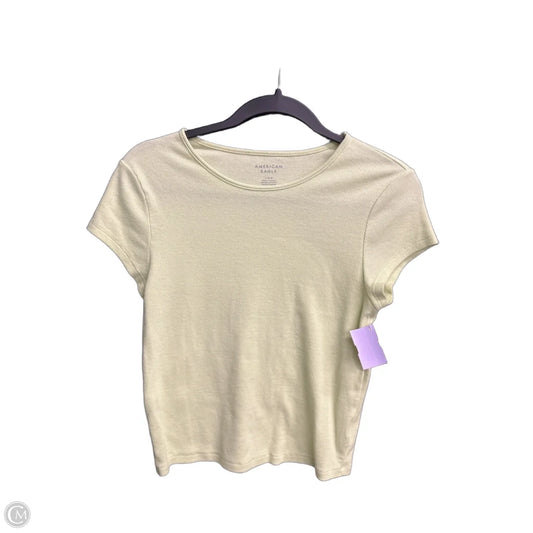 Top Short Sleeve By American Eagle In Green, Size: L
