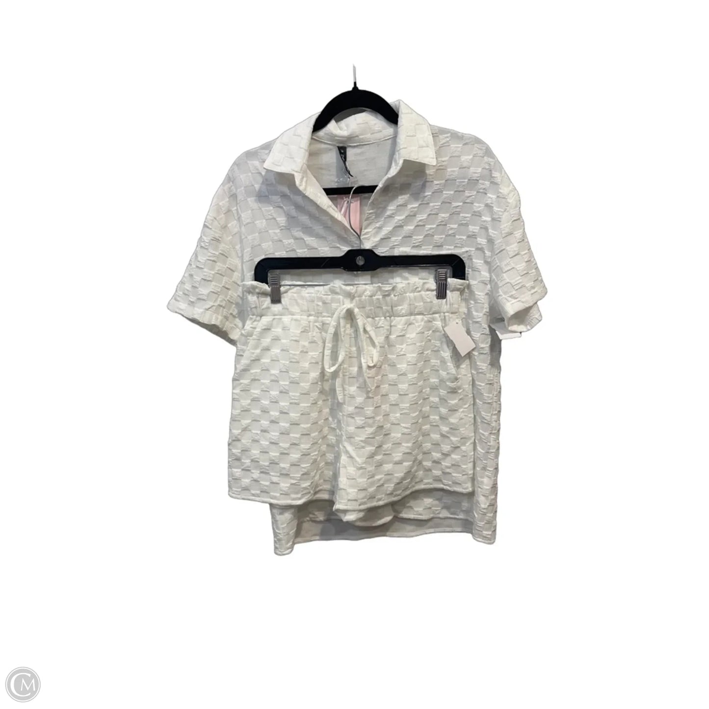 Shorts Set By Davi & Dani In White, Size: S