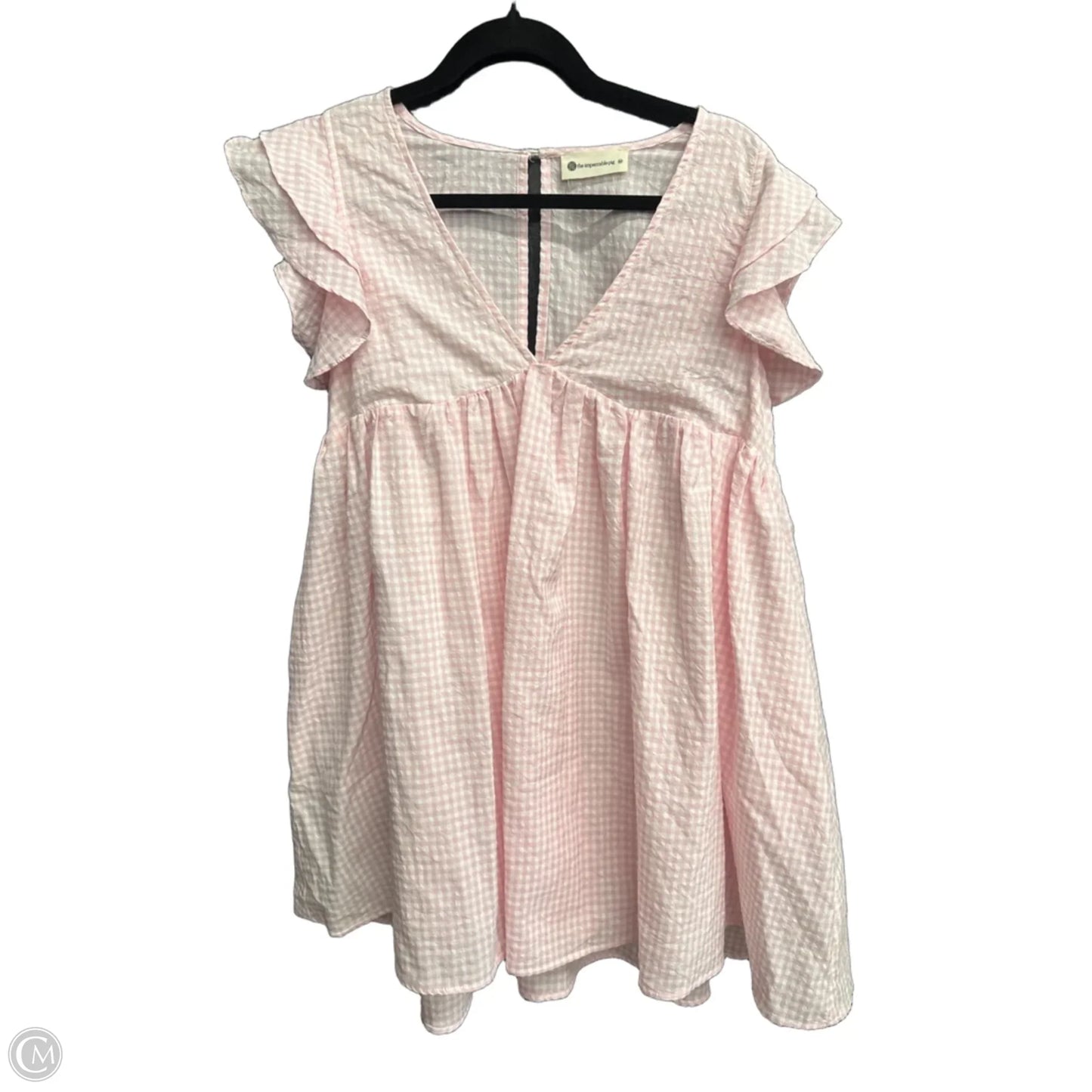Dress Casual Midi By Clothes Mentor In Plaid Pattern, Size: M