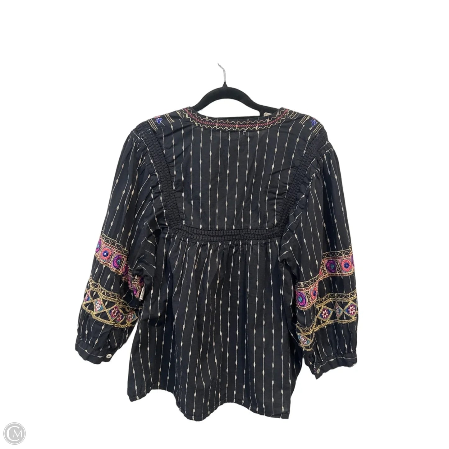 Top Short Sleeve By Clothes Mentor In Black, Size: Xl