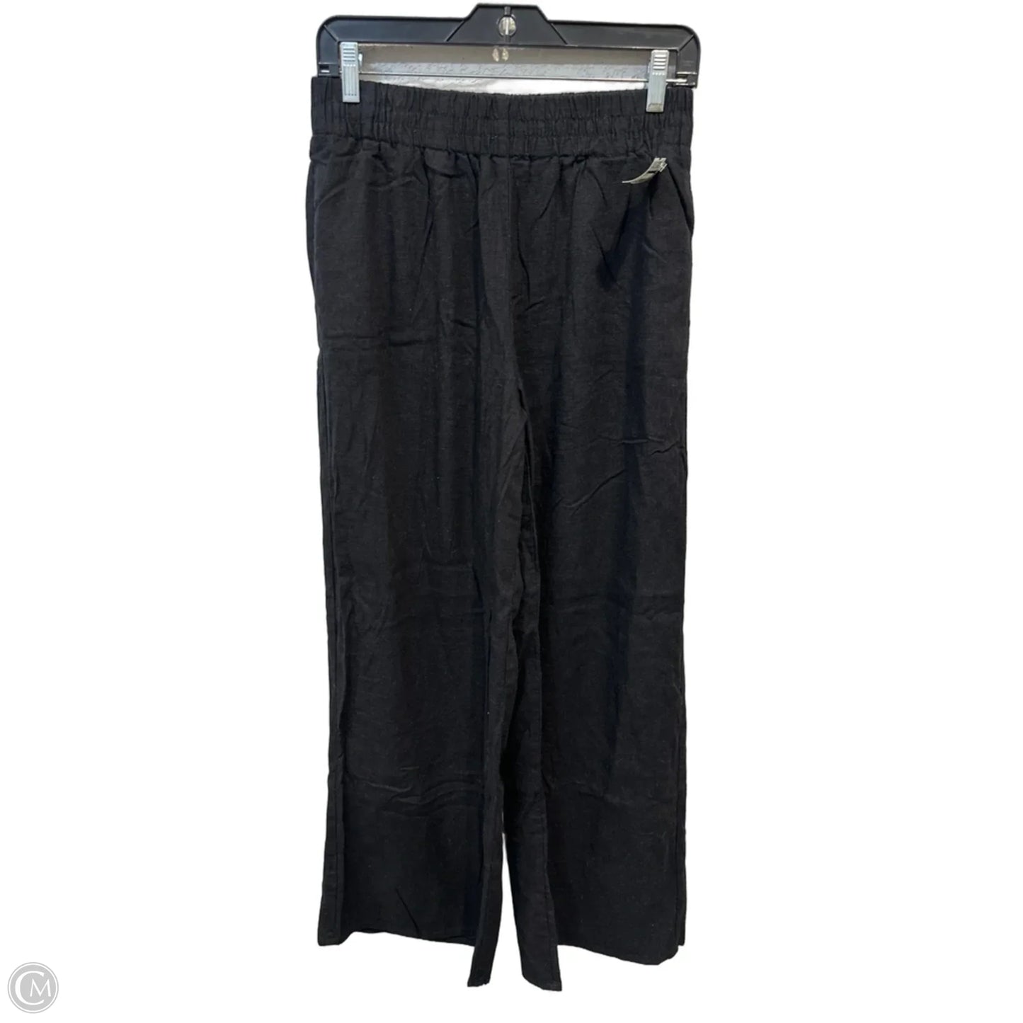 Pants Linen By Zara In Black, Size: M