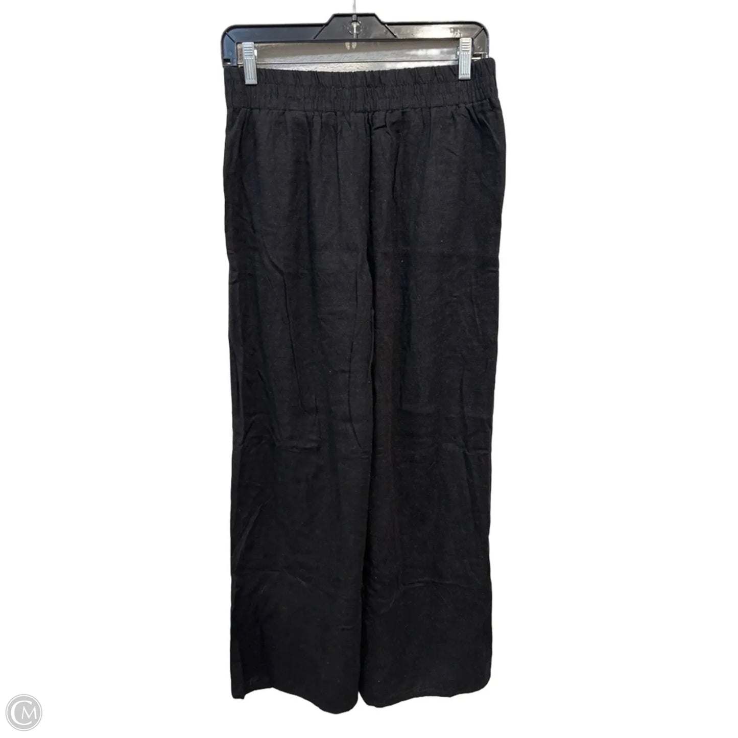 Pants Linen By Zara In Black, Size: M