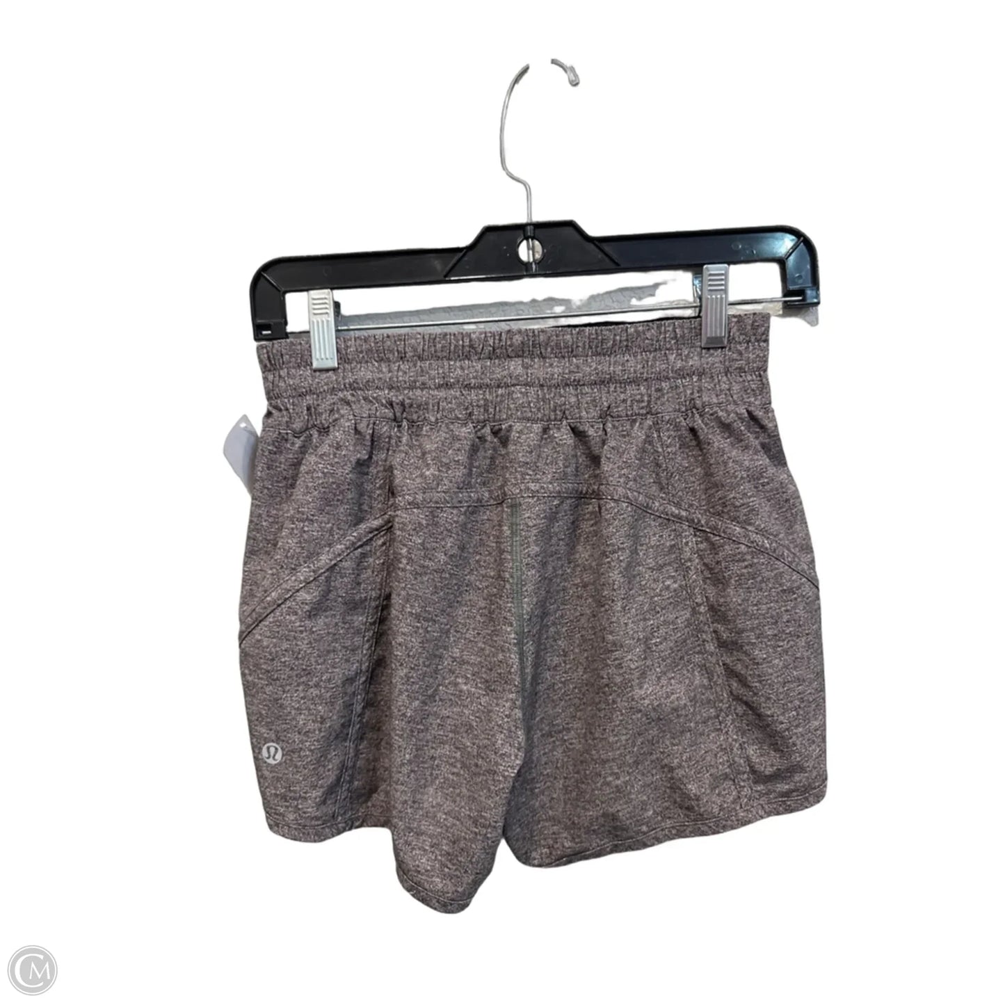 Athletic Shorts By Lululemon In Grey, Size: S