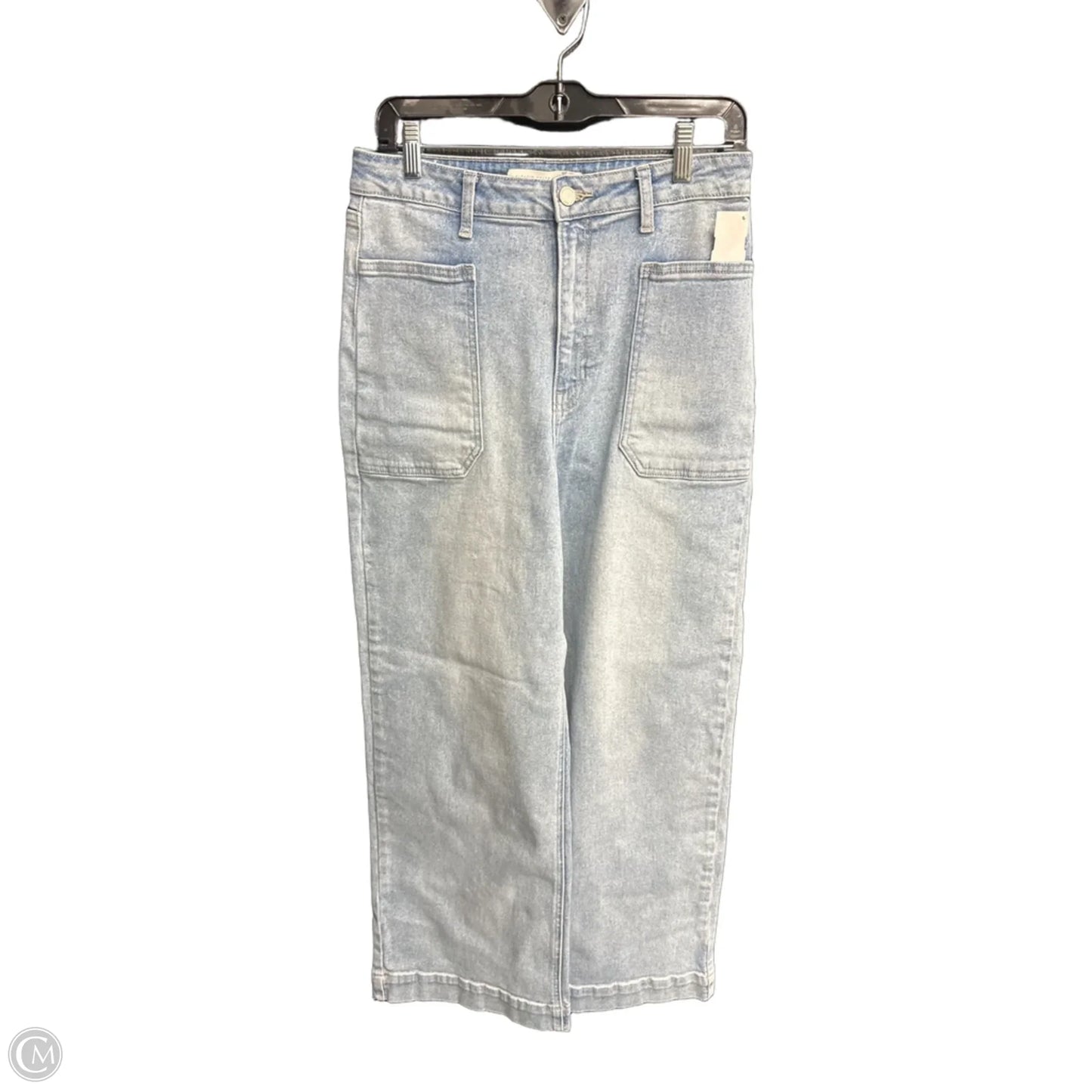 Jeans Wide Leg By Altard State In Blue Denim, Size: 8