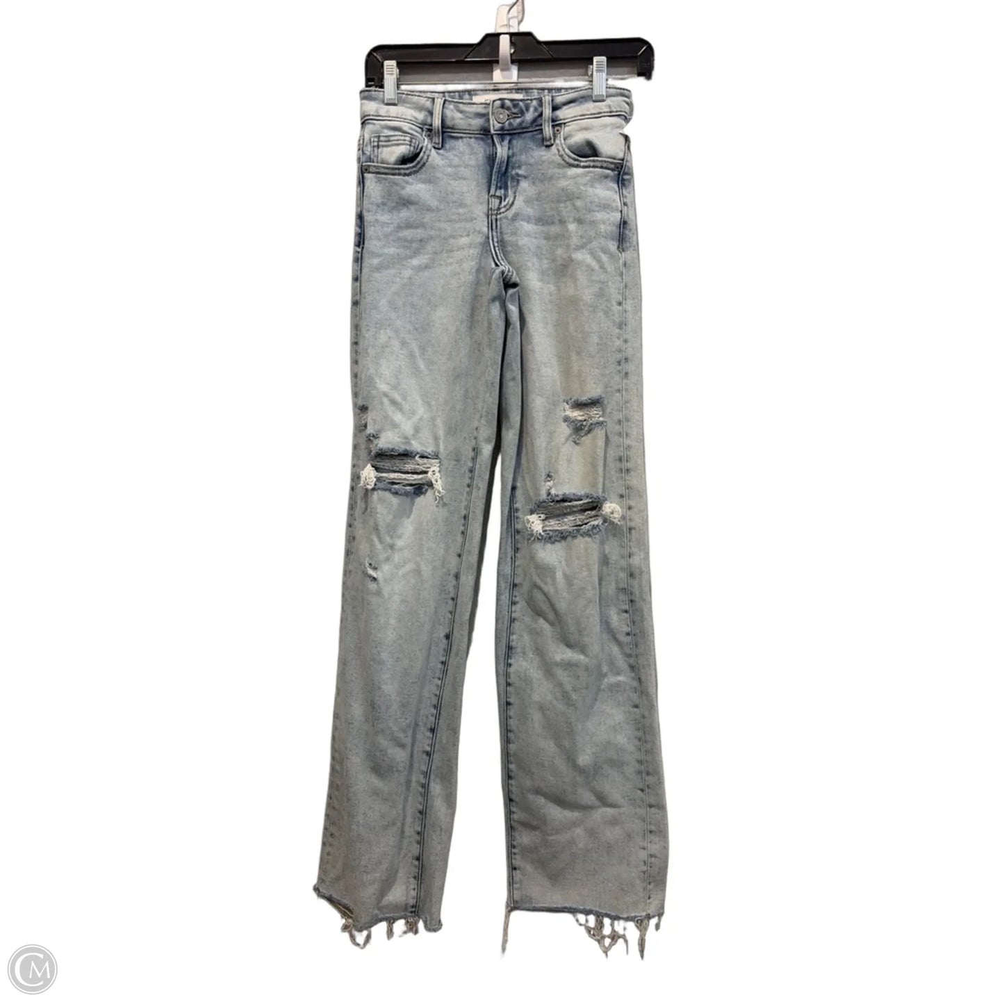 Jeans Straight By Hidden In Blue Denim, Size: 0