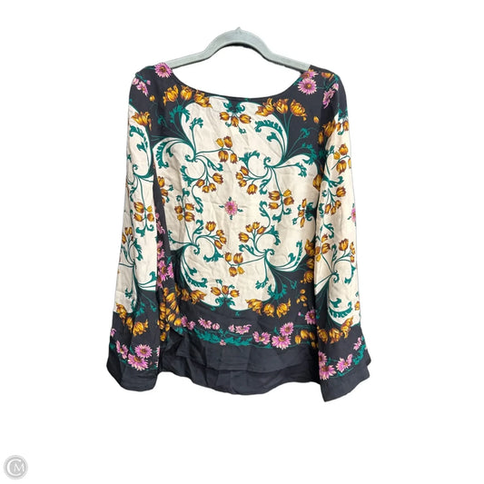 Top Long Sleeve By Maeve In Cream, Size: L