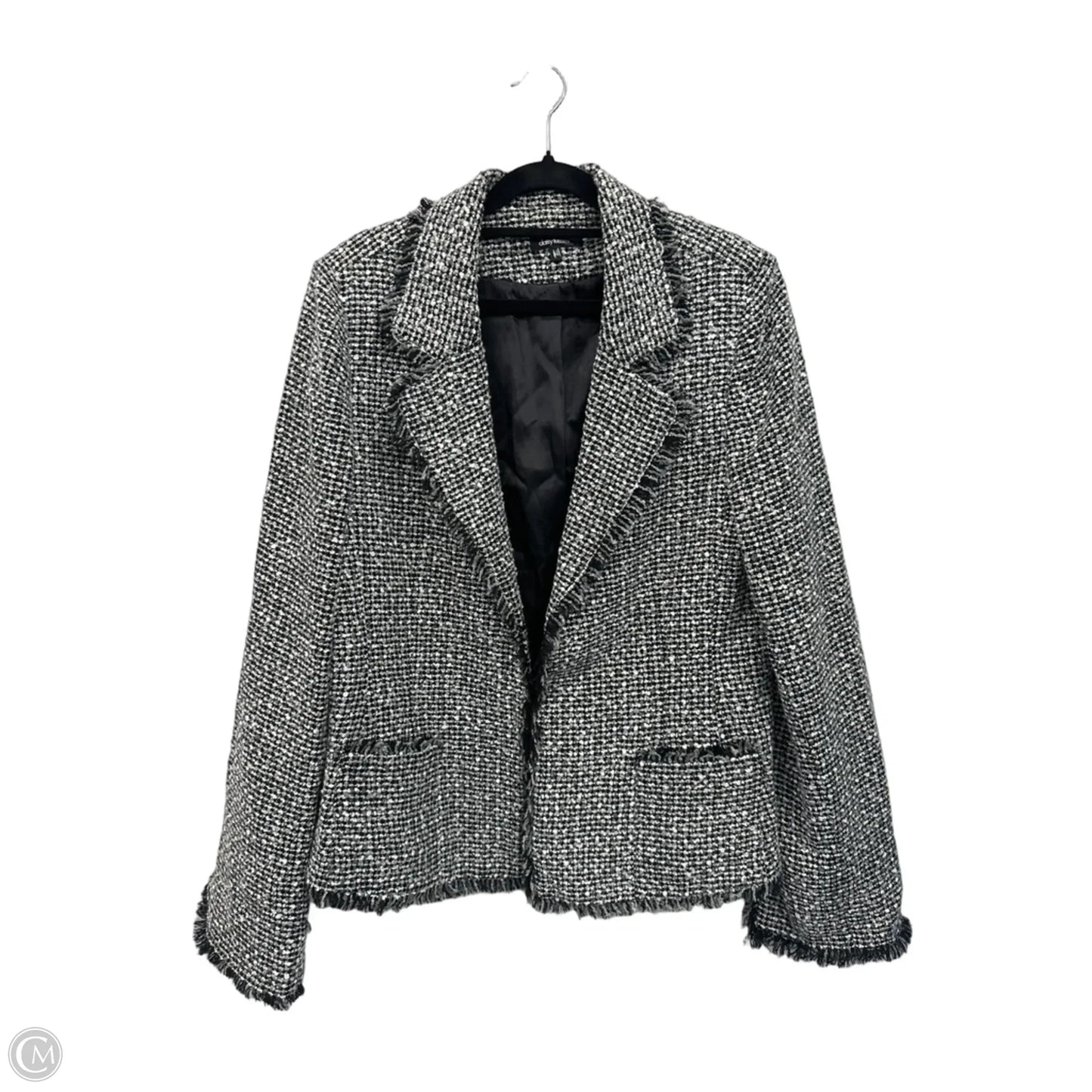 Blazer By Daisy Fuentes In Black & White, Size: Xl