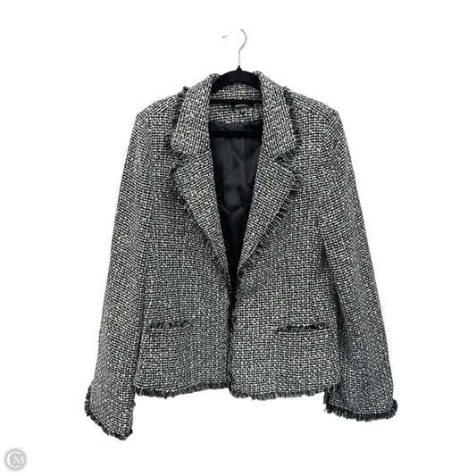 Blazer By Daisy Fuentes In Black & White, Size: Xl
