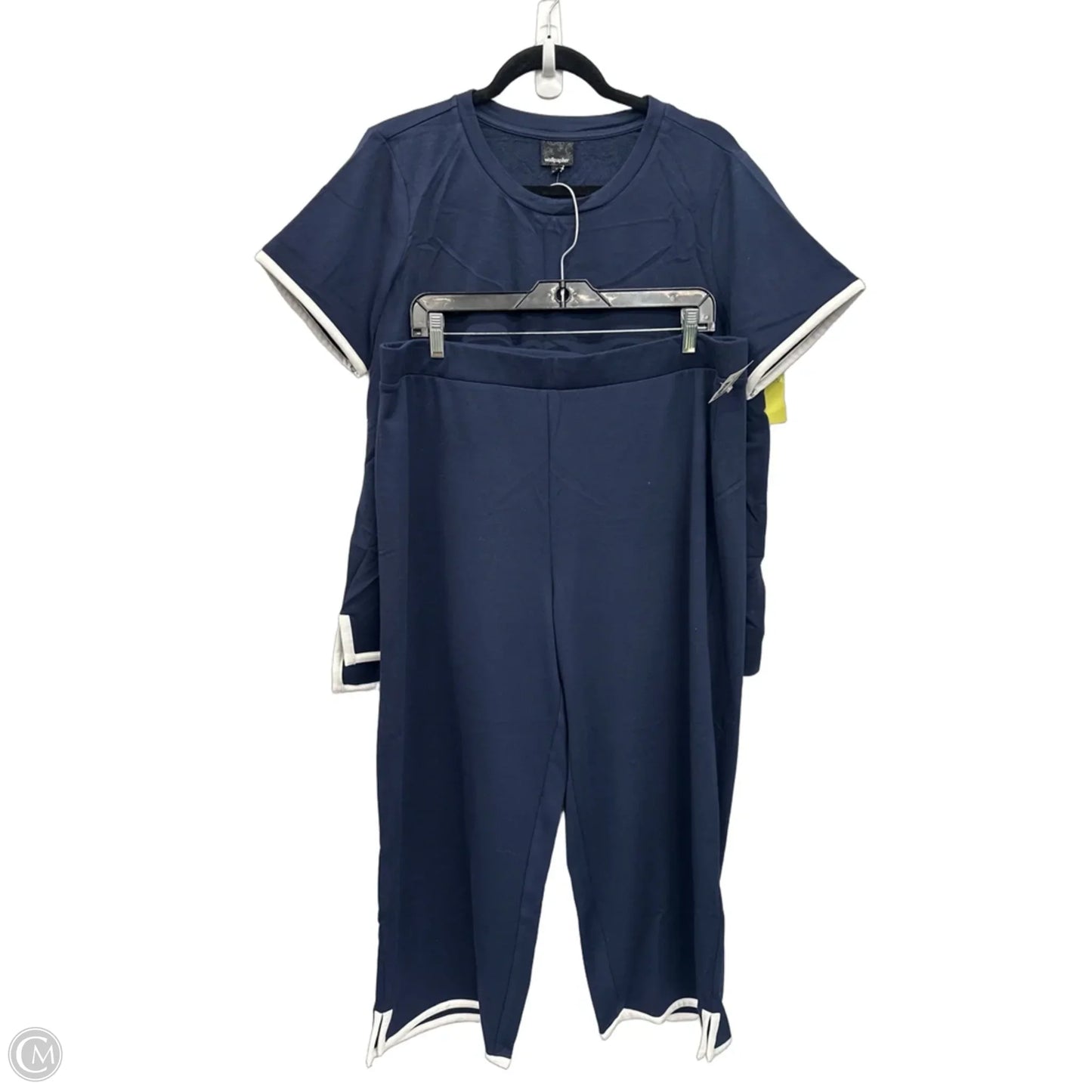 Pants Set 2pc By Clothes Mentor In Navy, Size: Xl