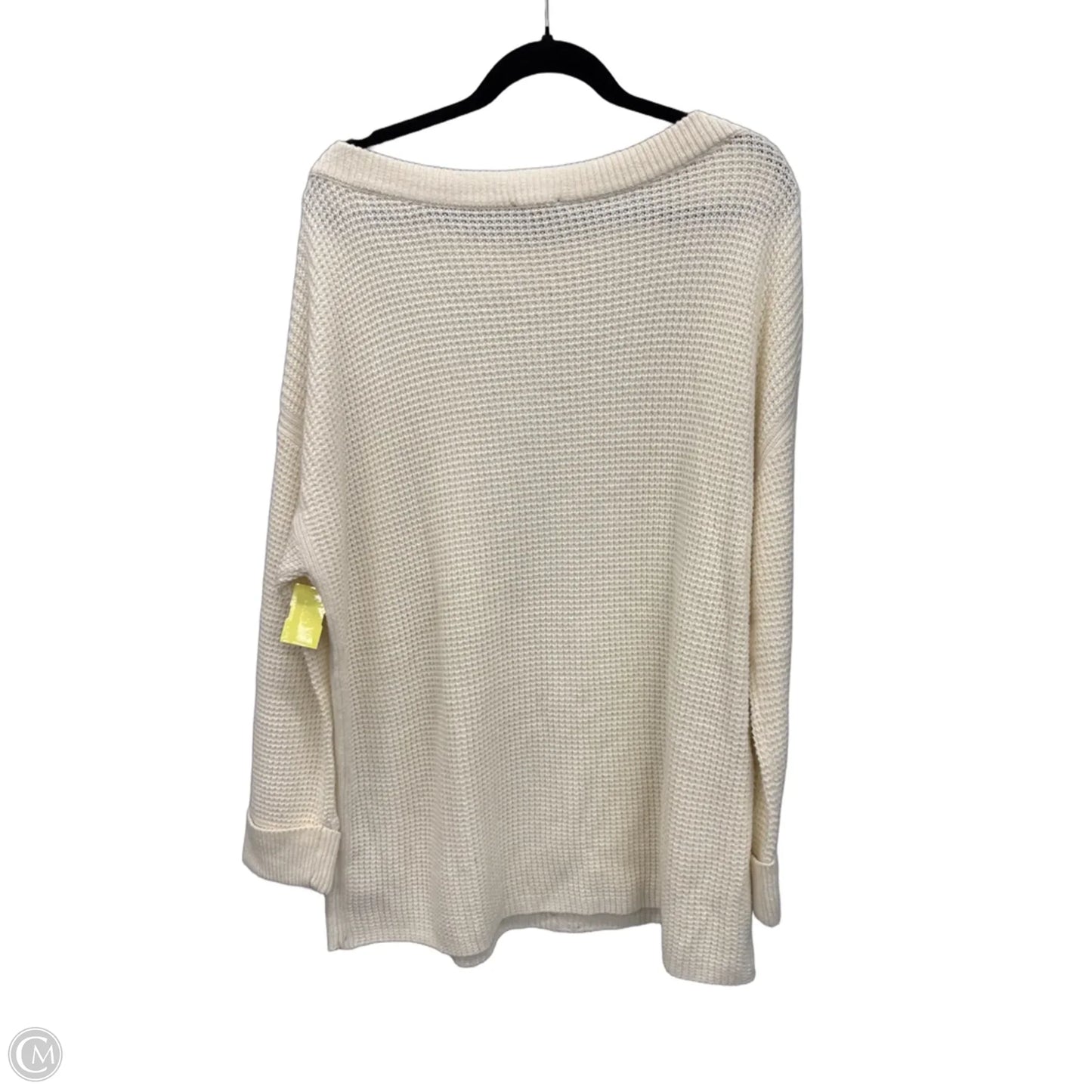 Sweater By Talbots In Cream, Size: Xl