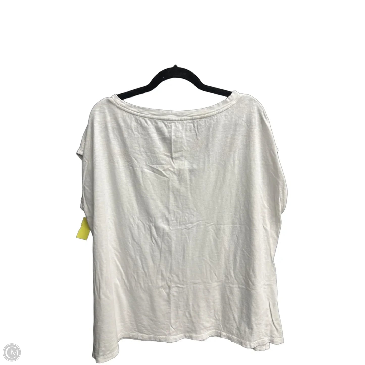 Top Sleeveless By Talbots In White, Size: 2x