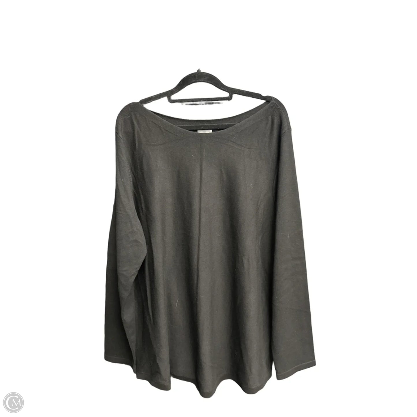 Sweater By Chicos In Black, Size: Xl