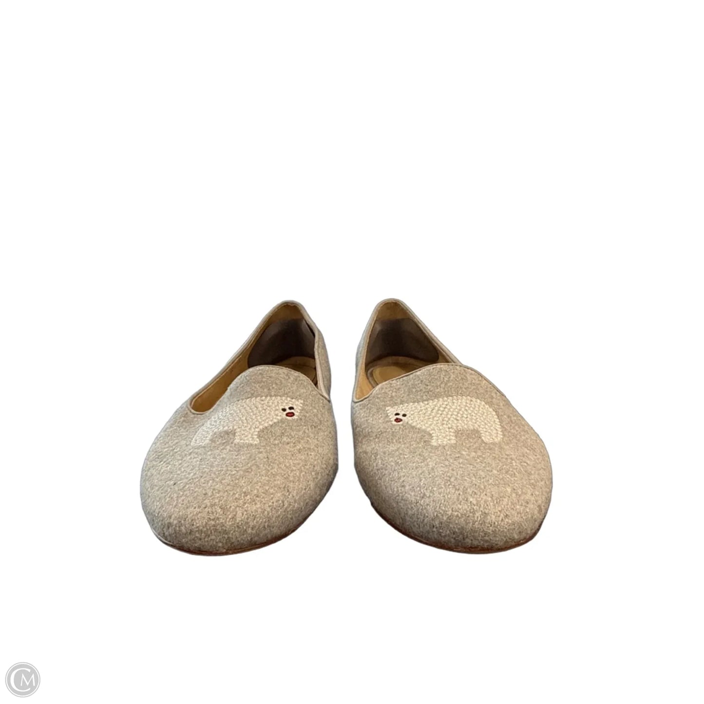 Shoes Flats By Talbots In Grey, Size: 8