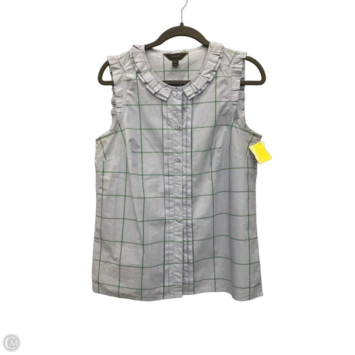 Top Sleeveless By J. Crew In Blue, Size: S