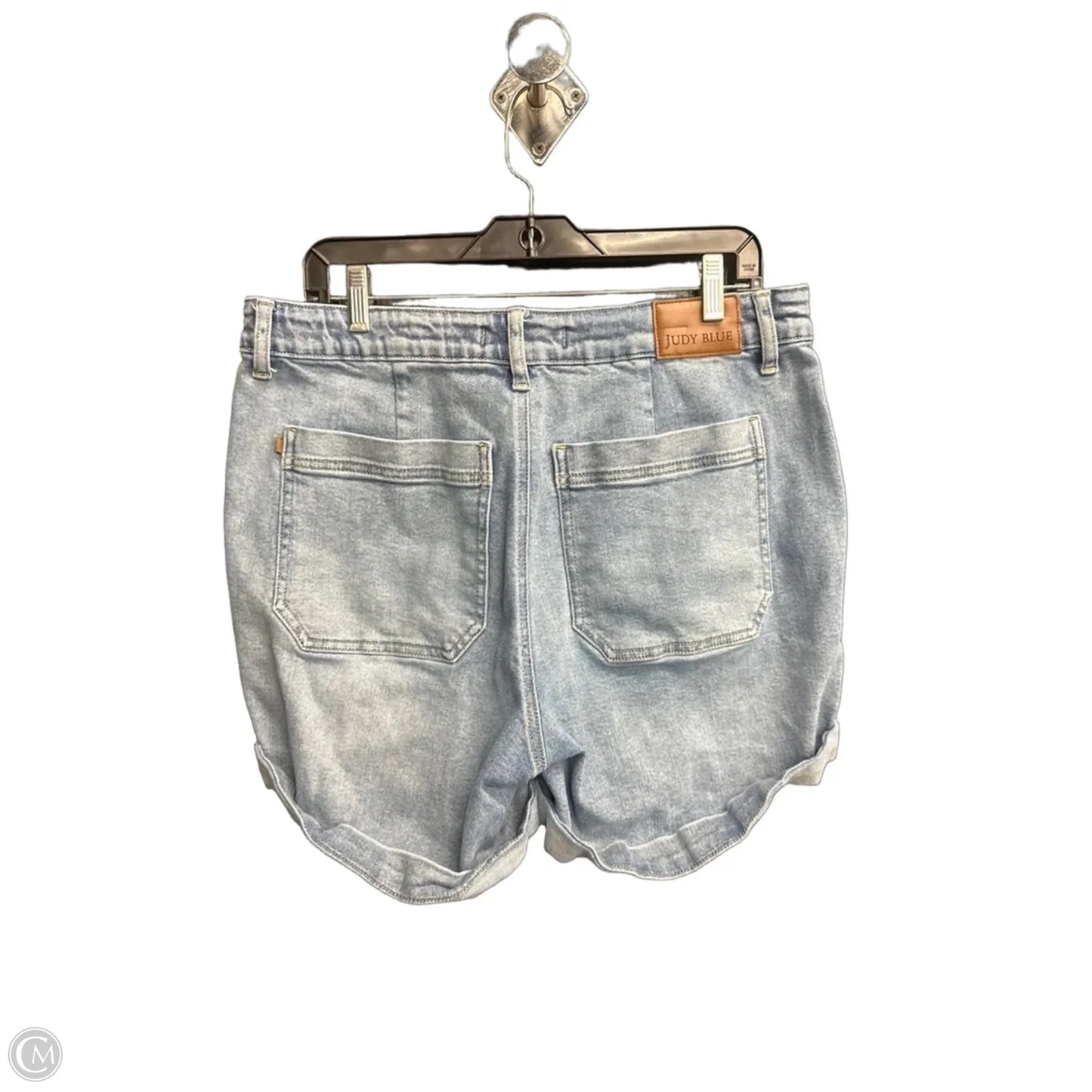 Shorts By Judy Blue In Blue Denim, Size: 14