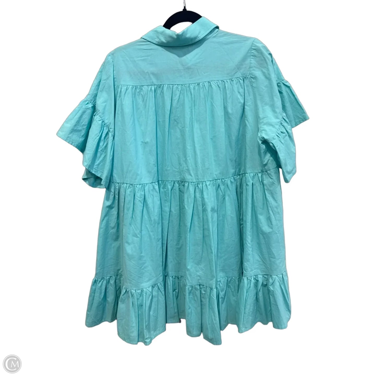 Dress Casual Midi By Clothes Mentor In Teal, Size: S