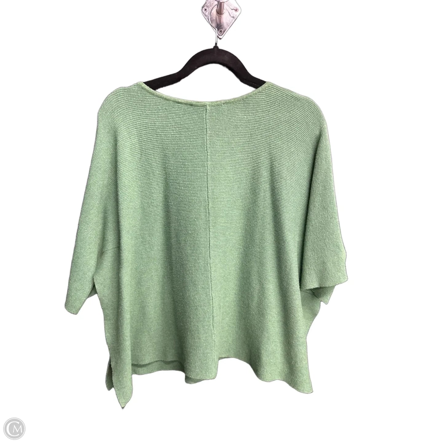 Sweater Short Sleeve By Cyrus In Green, Size: M